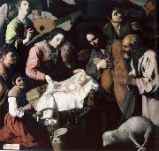 Francisco de Zurbaran The adoration of the shepherd Sweden oil painting artist